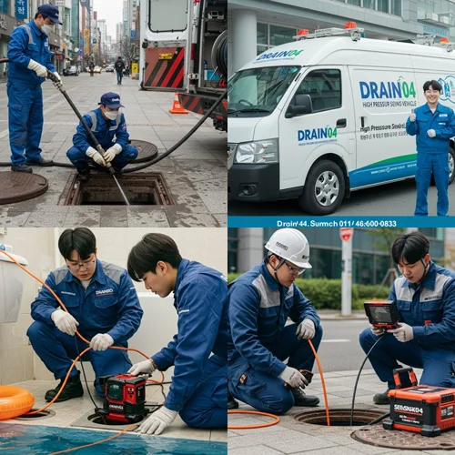 덕교동 싱크대막힘 배수구 시원한 물줄기 콸콸