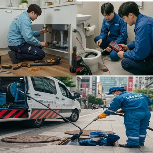 답동 하수구 막힘 하수도 깔끔하게 끝