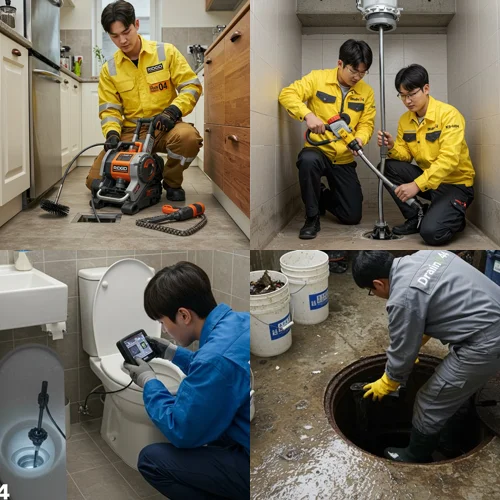 작전동 하수구 막힘 배수구 하수구 지킴이가 바로 달려갑니다