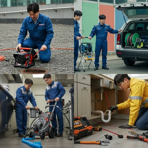 무의동 변기막힘 수리 하수구 장인
