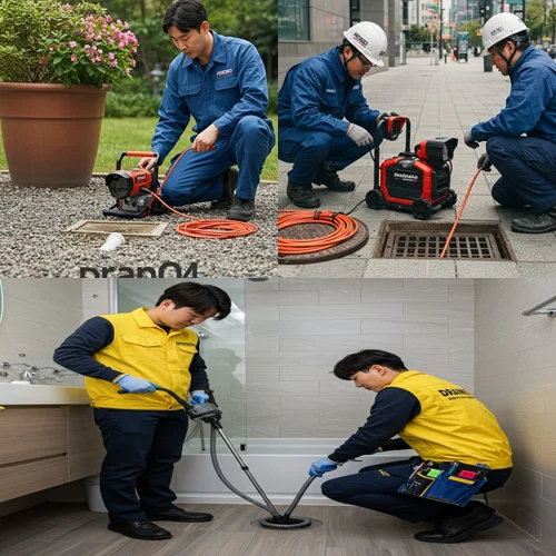 무의동 하수구막힘 뚫음 확실하게 해결