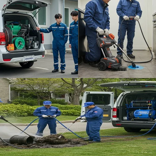 송월동 하수구막힘 뚫음 후련하게 뚫어