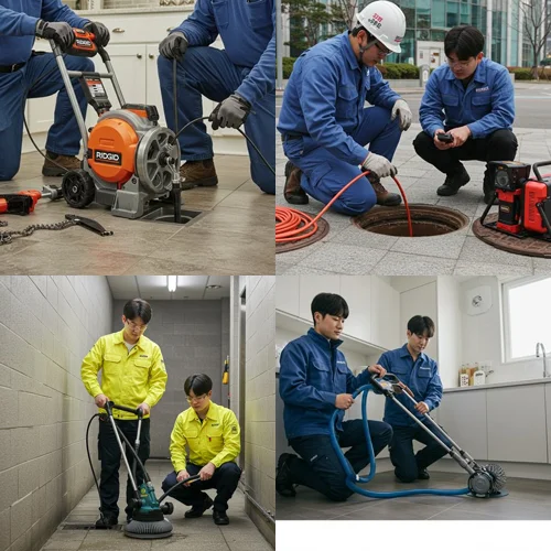 송월동 하수구막힘 뚫음 후련하게 뚫어
