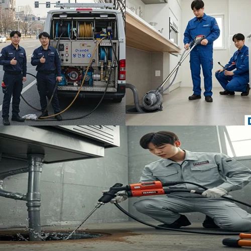 서창동 하수구막힘 업체 전문가에게