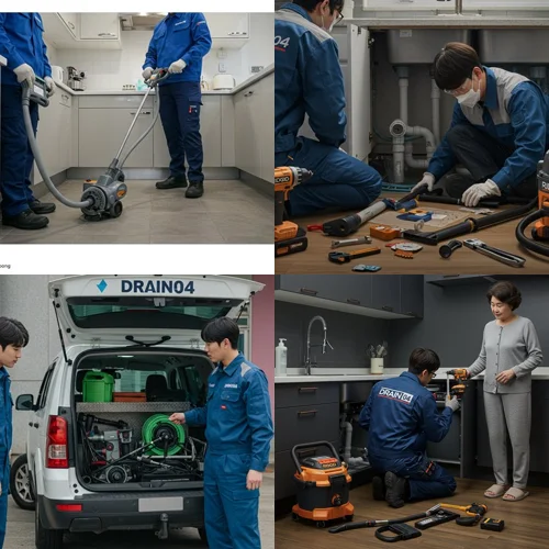 서창동 하수구막힘 업체 전문가에게