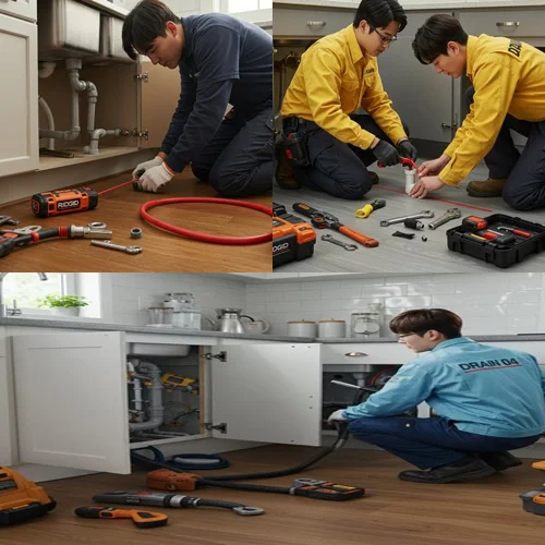 산곡동 싱크대막힘 뚫음 완벽한 복구