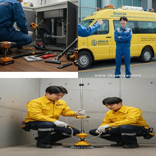 을왕동 하수구막힘 뚫음 문제 해결