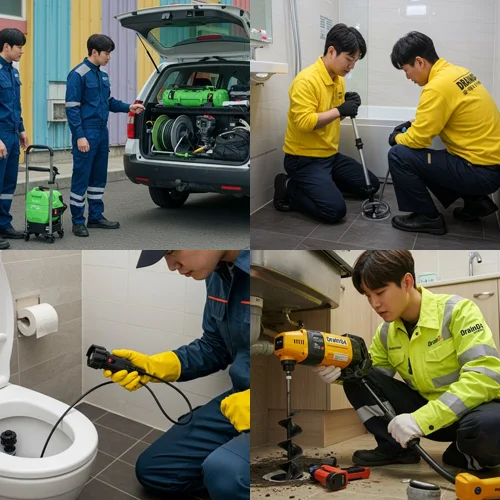 운서동 하수구막힘 뚫음 막힘의 끝판왕