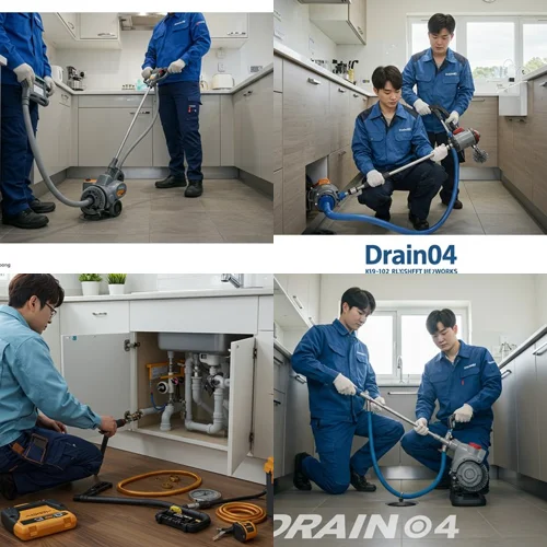 내동 싱크대막힘 뚫음 막힌 속까지