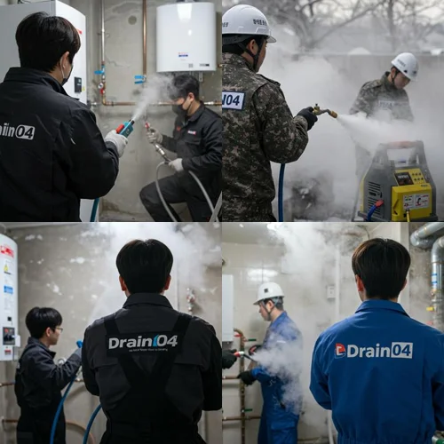 가정동 언 수도 녹임 해빙 업체 하수구 동파 문제 해결사