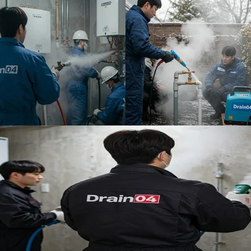 가정동 언 수도 녹임 해빙 업체 하수구 동파 문제 해결사