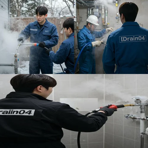 가정동 언 수도 녹임 해빙 업체 하수구 동파 문제 해결사