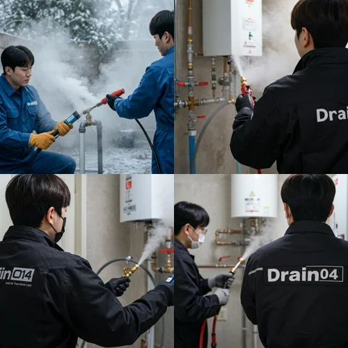 공촌동 수도 얼었을때 녹임 해빙 수도 동파 신속하게 녹여