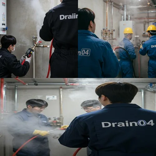 갈현동 언 수도 녹임 해빙 업체 녹여서 역류 문제 해결