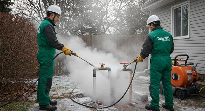 목상동 언 수도 녹임 해빙 업체 하수구 얼었을 때 긴급 출동