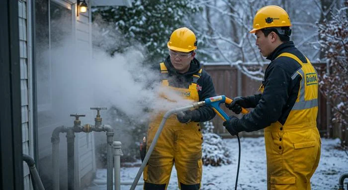 옥련동 언 수도 녹임 해빙 업체 꽁꽁 언 배관 확실하게 녹여