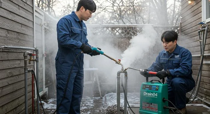 옥련동 언 수도 녹임 해빙 업체 꽁꽁 언 배관 확실하게 녹여