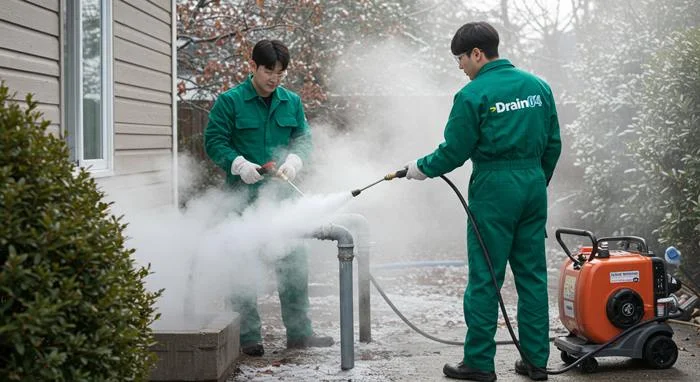 연수구 언 수도 녹임 얼었을때 해빙 해빙 작업 안전하게 진행