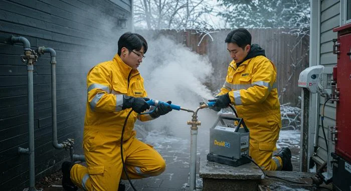 평동 수도 얼었을때 녹임 해빙 겨울철 동파 긴급 해결