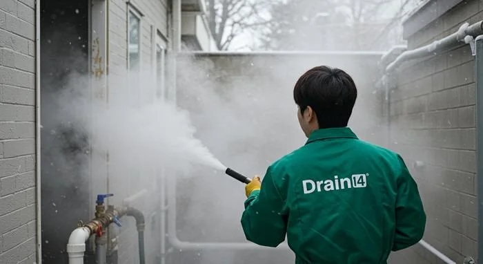 간석동 언 수도 녹임 해빙 업체 하수구 동파 문제 해결사