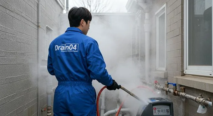 해안동 언 수도 녹임 얼었을때 해빙 얼어붙은 하수도 문제 해결