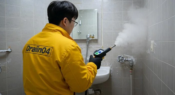 노오지동 언 수도 녹임 해빙 업체 하수구 막힘까지 시원하게