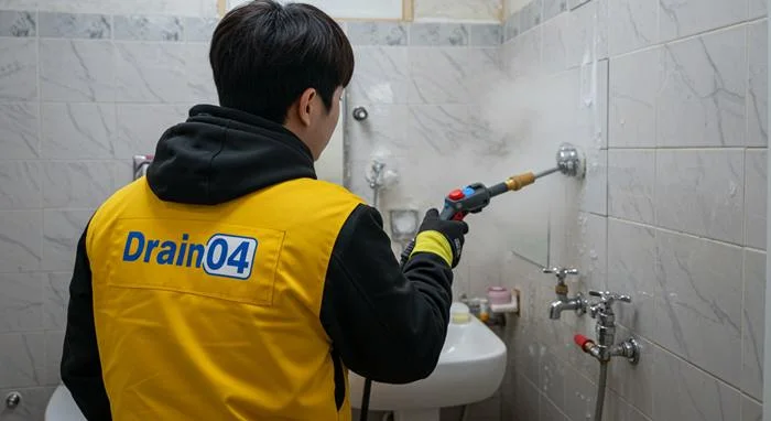 노오지동 언 수도 녹임 해빙 업체 하수구 막힘까지 시원하게