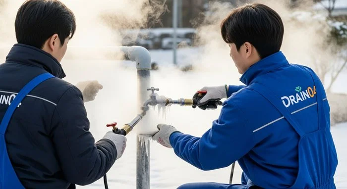 운남동 언 수도 녹임 얼었을때 해빙 얼었던 하수구 뻥 뚫어요 3 운남동 언 수도 녹임 얼었을때 해빙 얼었던 하수구 뻥 뚫어요