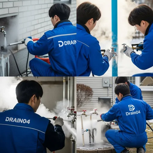 부평구 언 수도 녹임 얼었을때 해빙 겨울철 동파 문제 해결