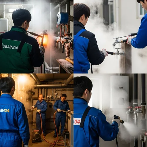 하수구 해빙 전문가의 노하우