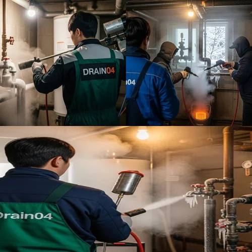 하수구 해빙 전문가의 노하우