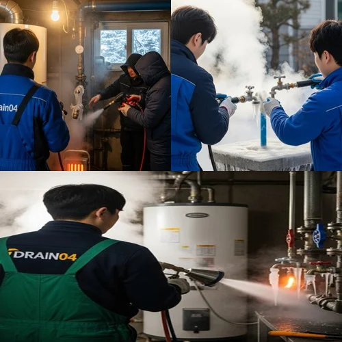 하수구 해빙 전문가의 노하우