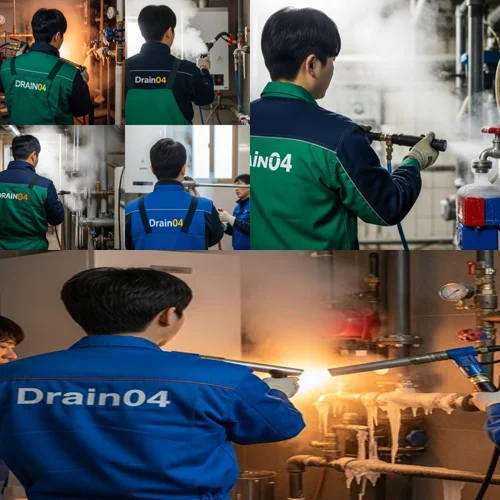 논현동 언 수도 녹임 해빙 업체 하수구 해빙 믿고 맡기세요