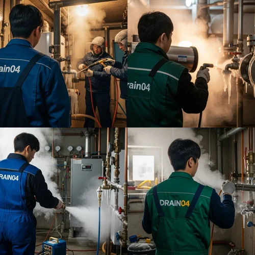 경서동 언 수도 녹임 해빙 업체 녹여서 새것처럼 깔끔하게