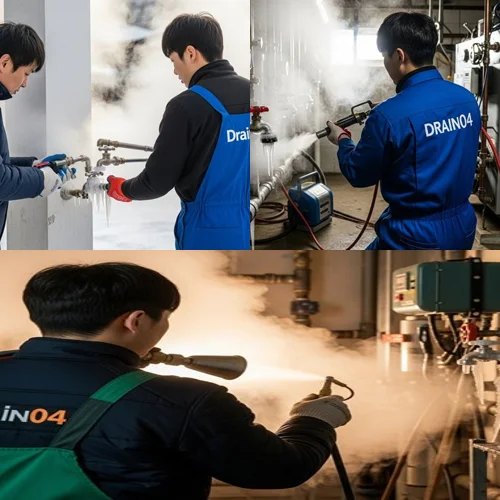 경서동 언 수도 녹임 해빙 업체 녹여서 새것처럼 깔끔하게