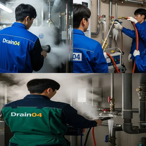 청천동 언 수도 녹임 해빙 업체 꽁꽁 언 배수관 시원하게