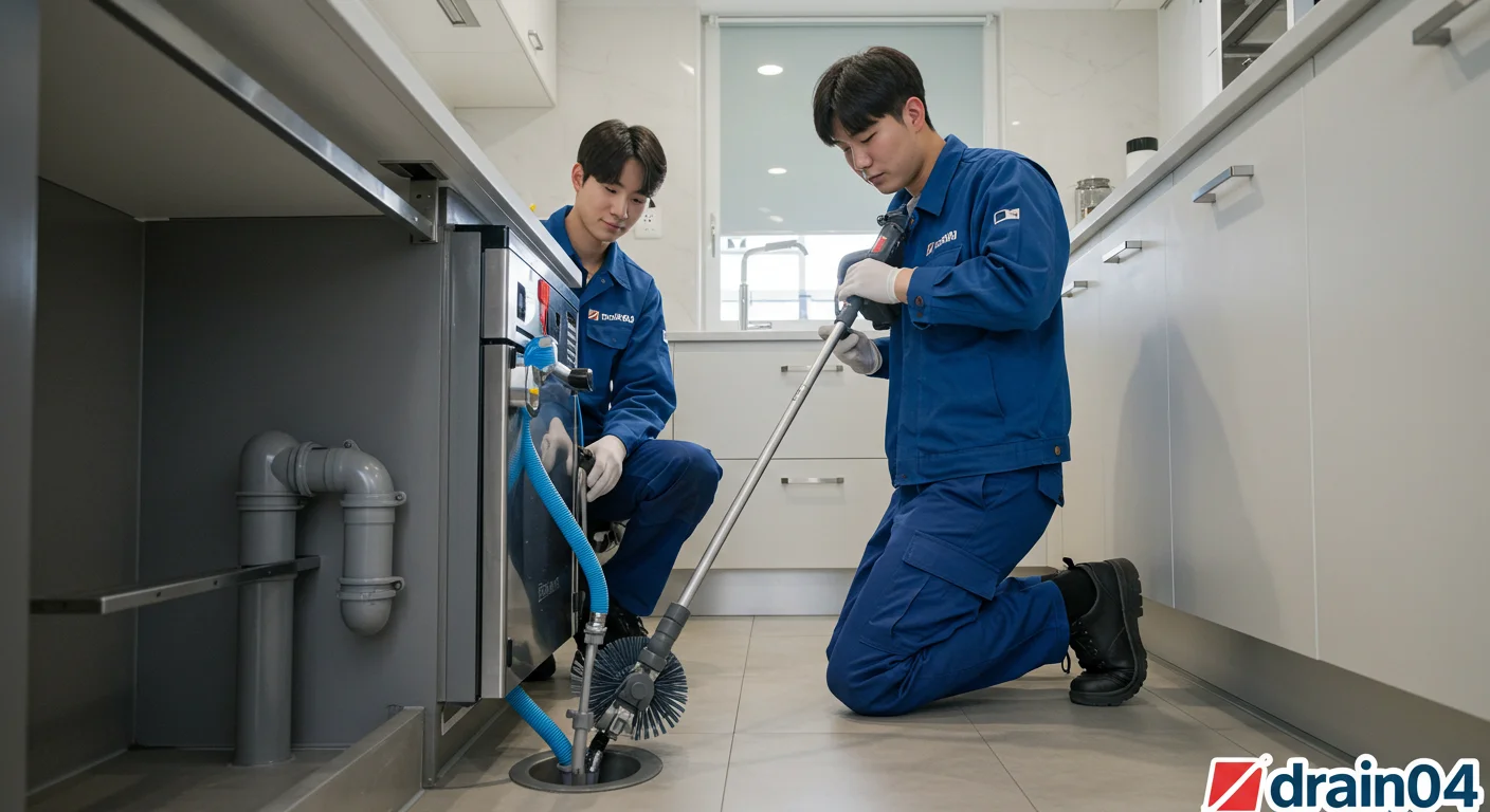 빌딩 횡주관 청소엔 역시 인천 하수구고압세척이 정답입니다
