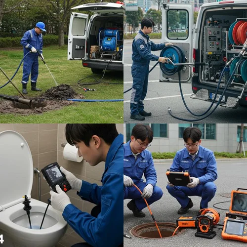 청천동 싱크대막힘 뚫음, 인천 부평 산곡동 근처 작업 후기
