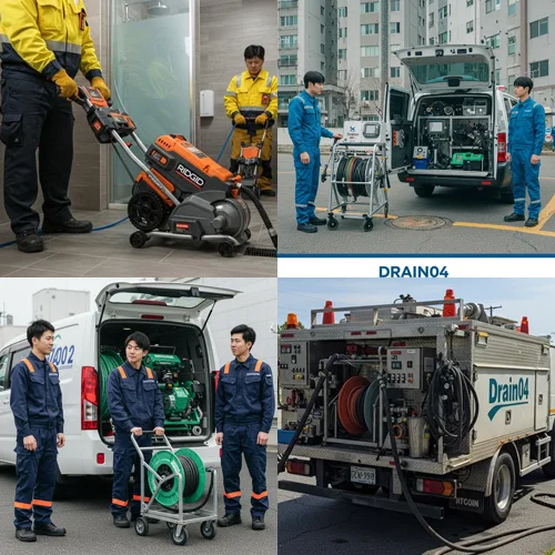 부천 일신동 싱크대막힘 뚫음, 송내역 근처 빠른 방문!