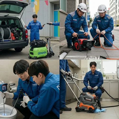 인천 삼산동 싱크대막힘 뚫음 작업... 부평구 아파트