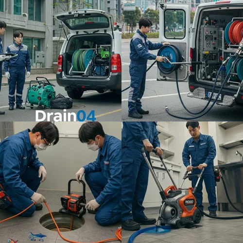 인천 삼산동 싱크대막힘 뚫음 작업... 부평구 아파트