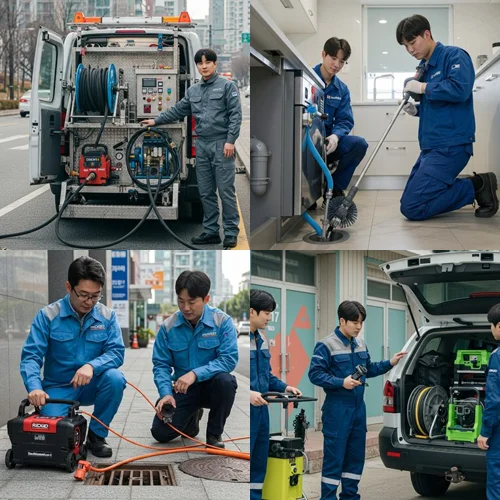 하야동 하수구 막힘 업체 오래된 주택 배관은 전문가에게