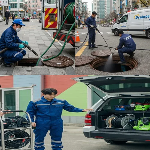 법원 근처 빌딩 긴급 출동, 학익동 변기 막힘 수리