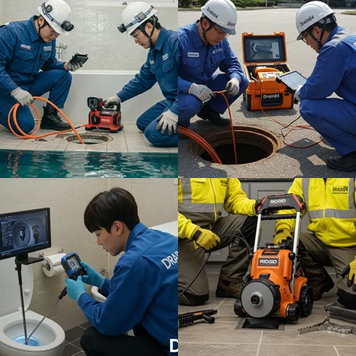 빌라 1층 역류... 드디어 뚫었어요! 숭의동 하수구 막힘 업체