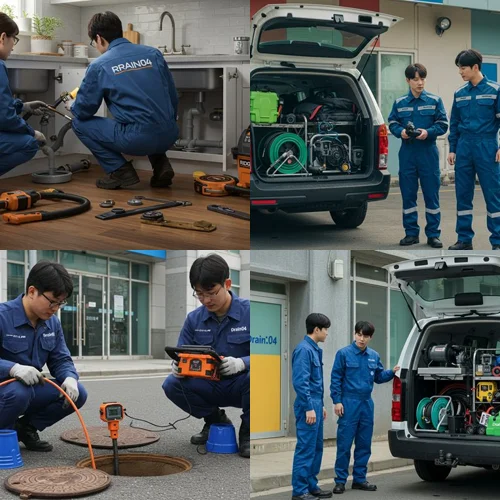 경동 하수구 막힘 업체, 동인천역 근처 상가 막힘