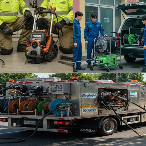 평동 하수구 뚫음 하수도 세탁실 배수구에서 물이 넘칠 때