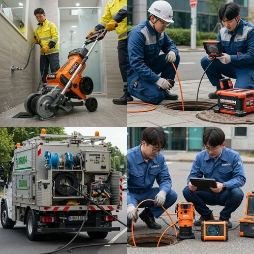 평동 하수구 뚫음 하수도 세탁실 배수구에서 물이 넘칠 때