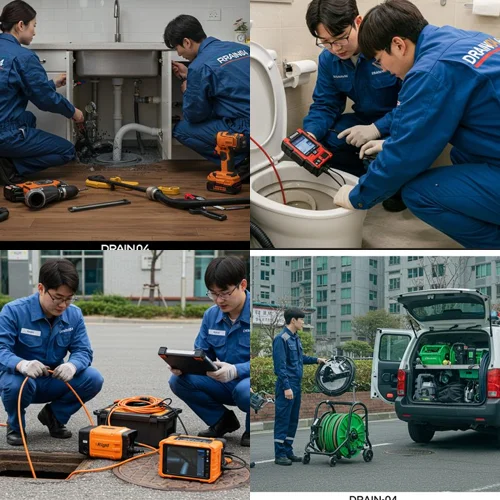 주안역 근처 빌라 역류, 십정동 싱크대 막힘 배수구