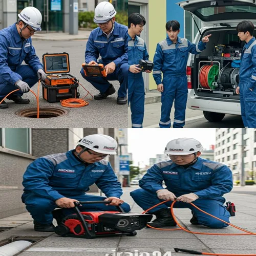 주안역 근처 빌라 역류, 십정동 싱크대 막힘 배수구