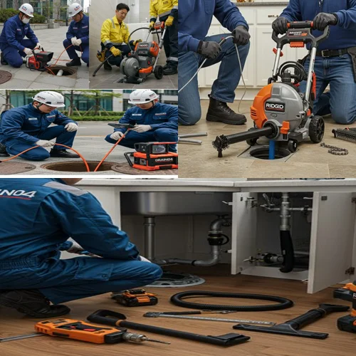 인천 백석동 하수구 뚫음 하수도 한들지구 빌라 역류